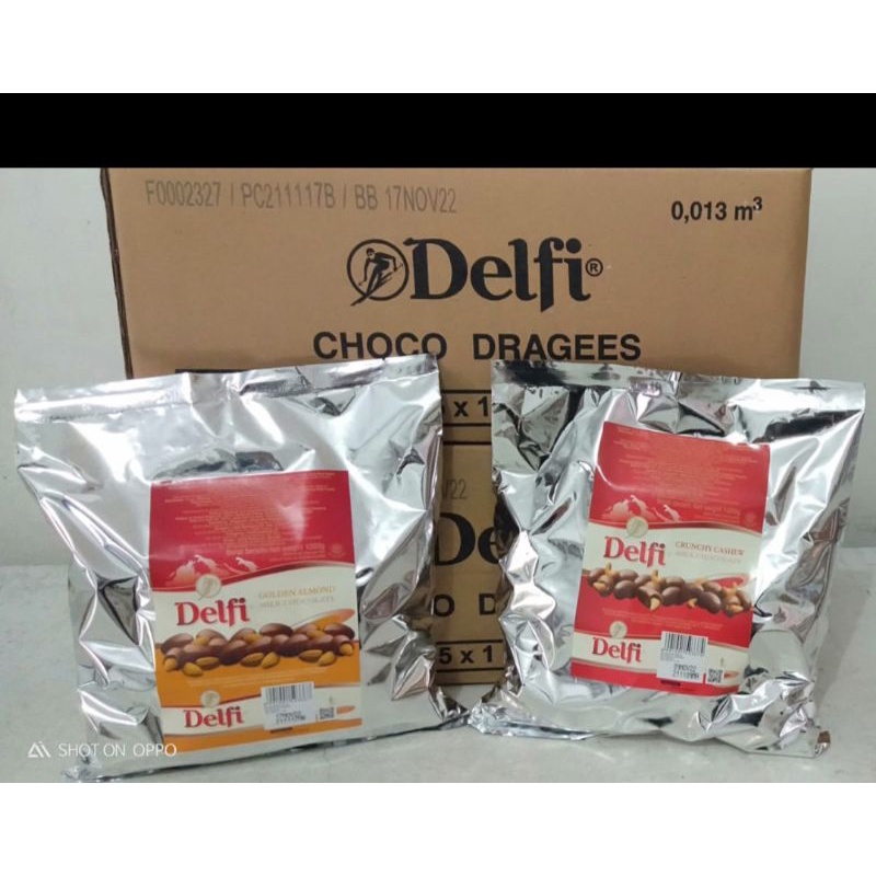 

COKLAT DELFI ALMOND DAN MEDE UK 1KG