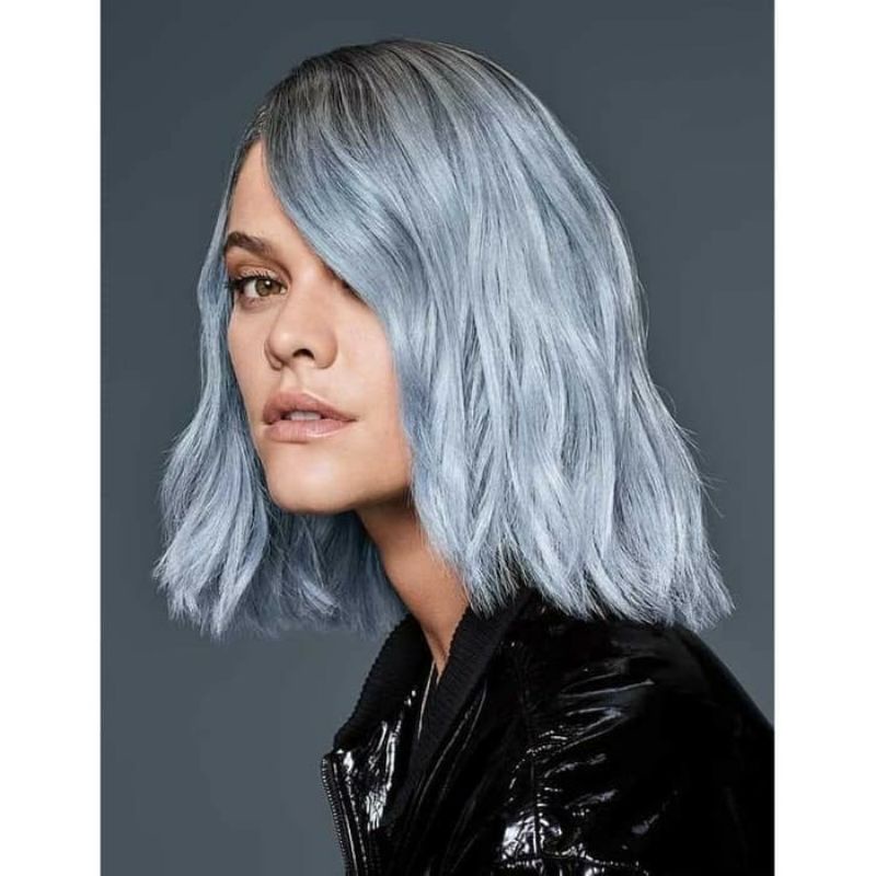 CHO CHAOBEN ASH BLUE GRAY - hair color cream cat pewarna rambut abu