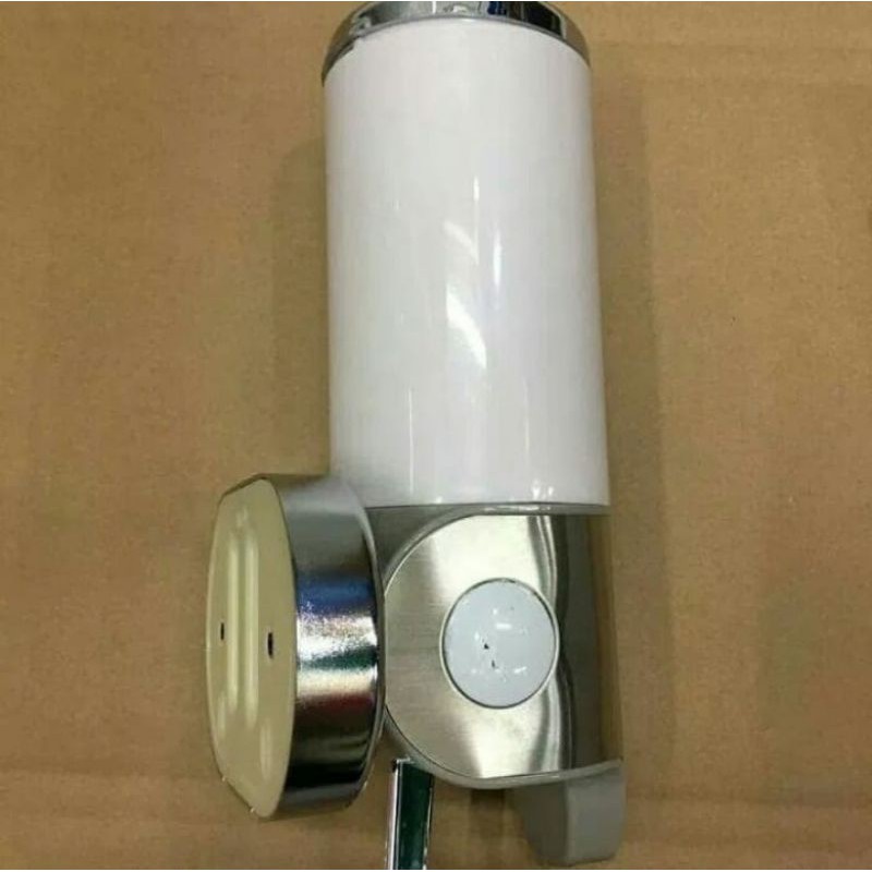 Soap dispenser subron single white / Tempat sabun cair putih