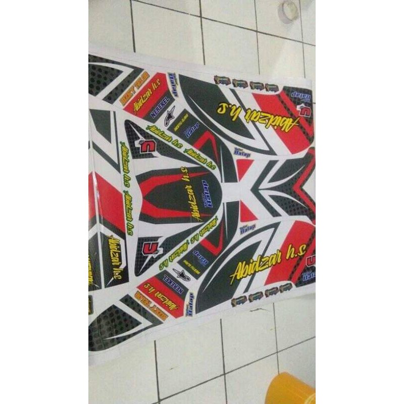 striping decal fullbody Scoopy / decal Scoopy fi / decal Honda Scoopy