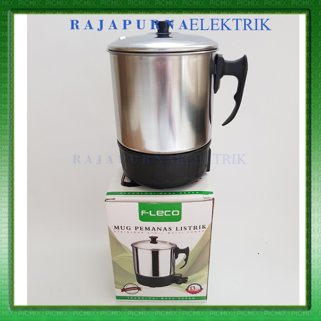 MUG TEKO Listrik / elektrik Pemanas Air 13 cm FLECO