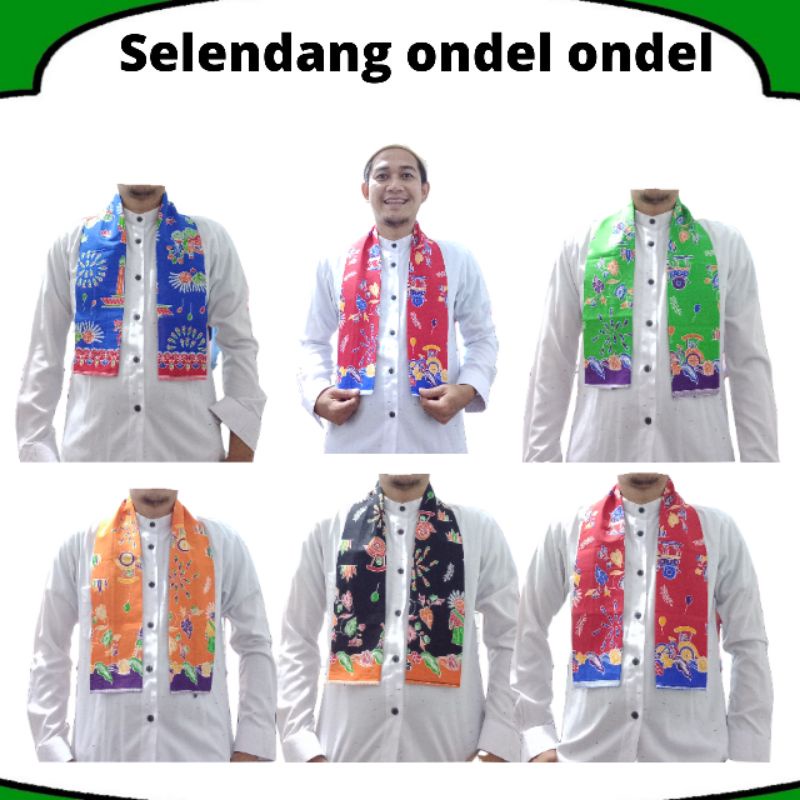 SYAL CUKIN SELENDANG ONDEL ONDEL BETAWI