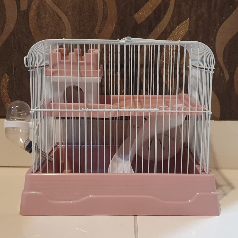 Kandang Hamster Dayang 187 (second) mulus baru pakai 1 bulan