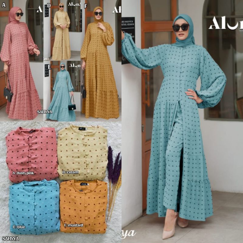 Gamis SAFIYYA by Aluna Mirranda