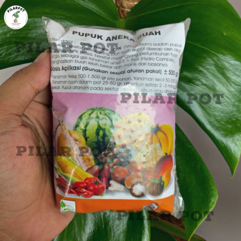 Pupuk aneka khusus untuk tanaman BUAH 500gr - mempercepat pembuahan