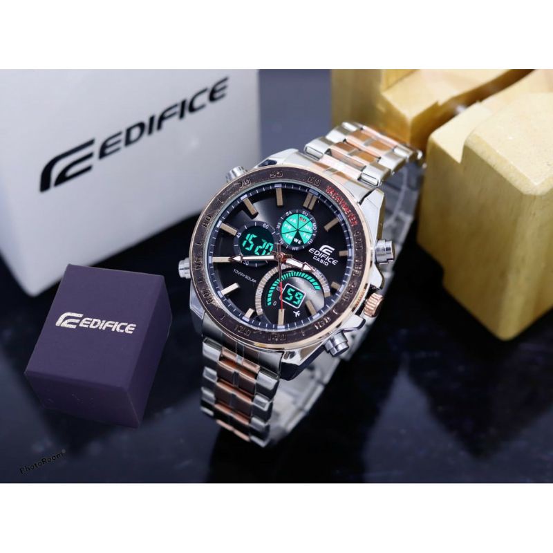 Edfice Casio Jam Tangan Pria Rantai Stenliss Steel Terlaris Pria Bisa COD