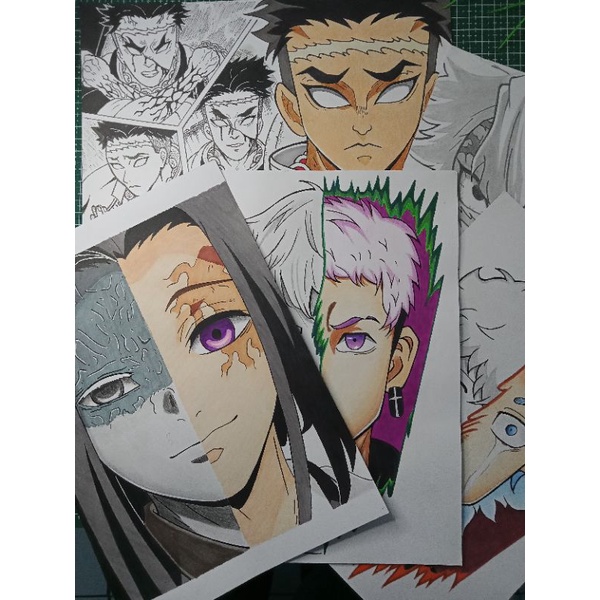 Jual GAMBAR ANIME BERWARNA A4 | Shopee Indonesia