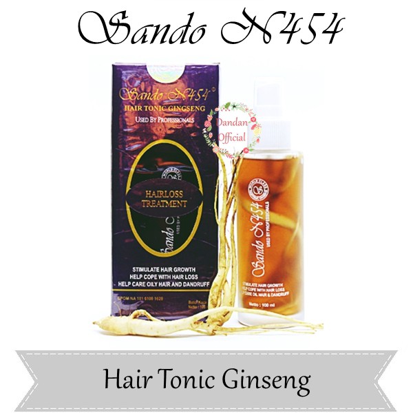 Sando N454 Hair Tonic Ginseng 100 ml