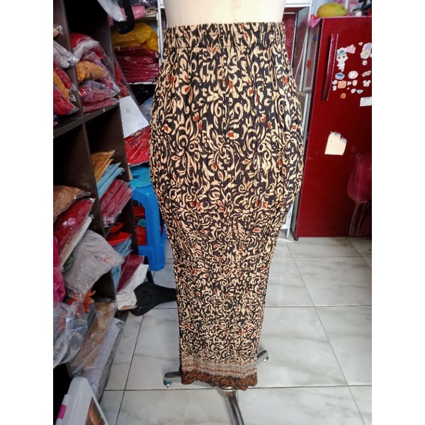 COD ROK PLISKET MUAT JUMBO BATIK BAWAHAN KEBAYA ROK BATIK JUMBO-PLISKET-KAMBOJA MILO