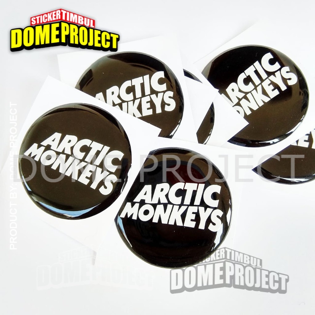 STIKER MOTOR ARCTIC MONKEY Emblem Sticker Mobil Aksesoris Motor Timbul