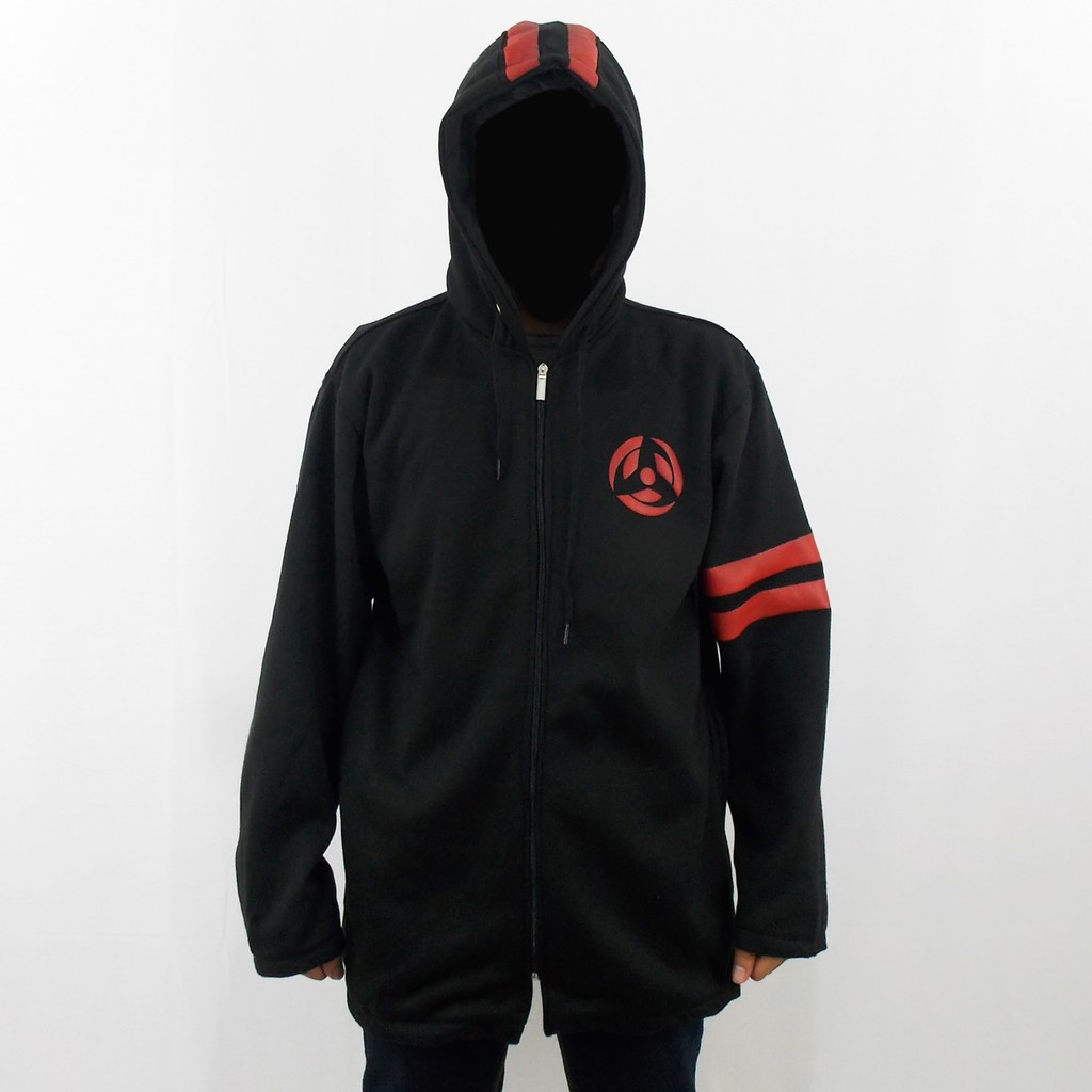 JUBAH NARUTO SHARINGAN - JUBAH UCHIHA CLAN SHARINGAN - JAKET ANIME NARUTO - JAKET NARUTO SHIPPUDEN