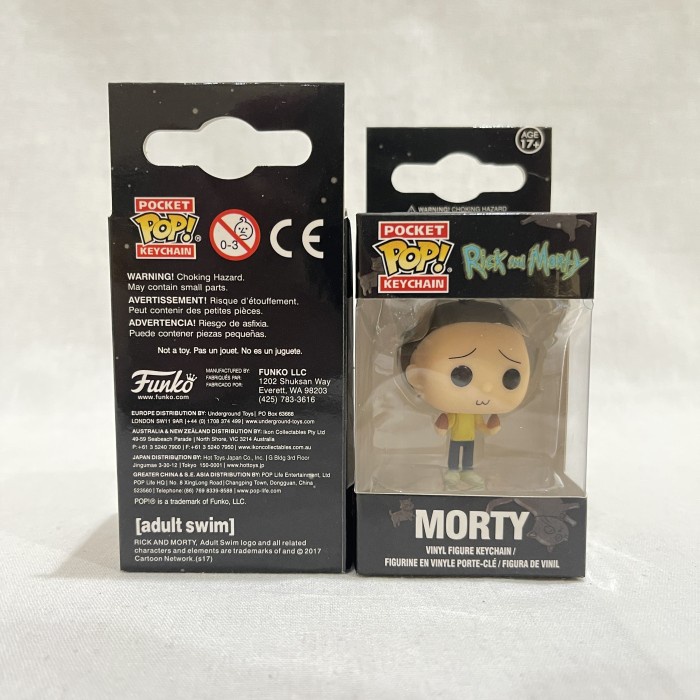 POCKET POP KEYCHAIN RICK AND MORTY - MORTY FUNKO