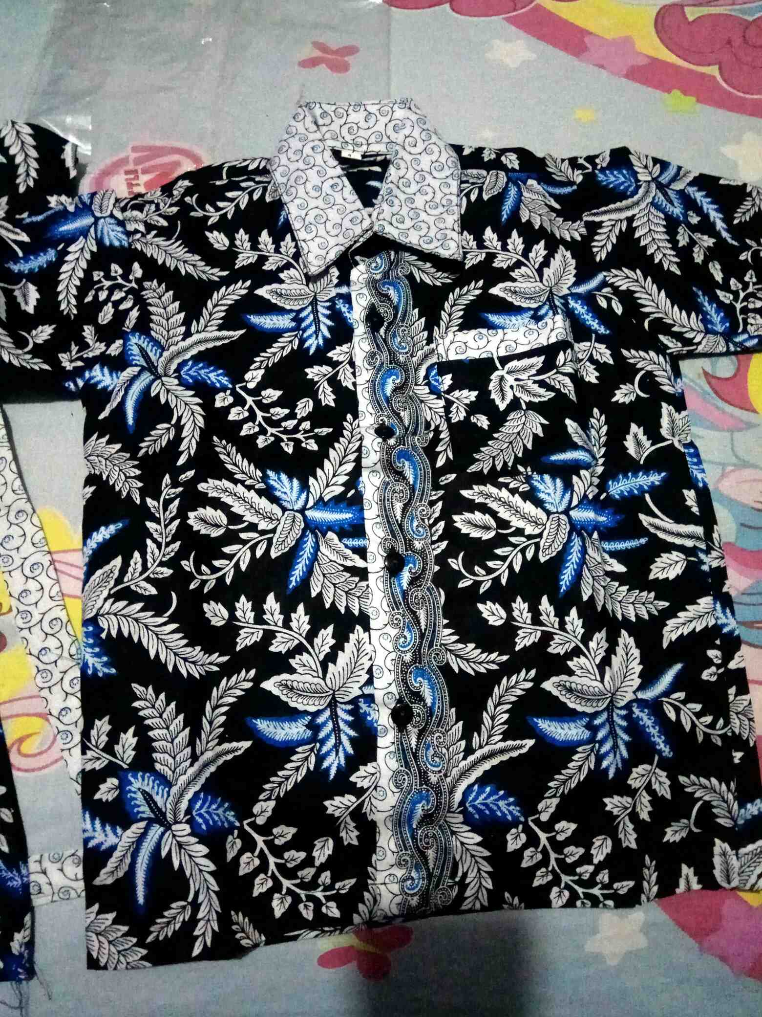 Atasan Batik Dolby Dolbi Dobby Doby Tenun Sutra Tulis Halus Katun Atbm Baron ,sarombit Atasan