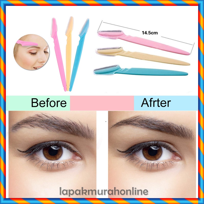 Alat cukur Pencukur Alis / Pisau Alis / Satuan Eyebrow Razor / pengkerok alis