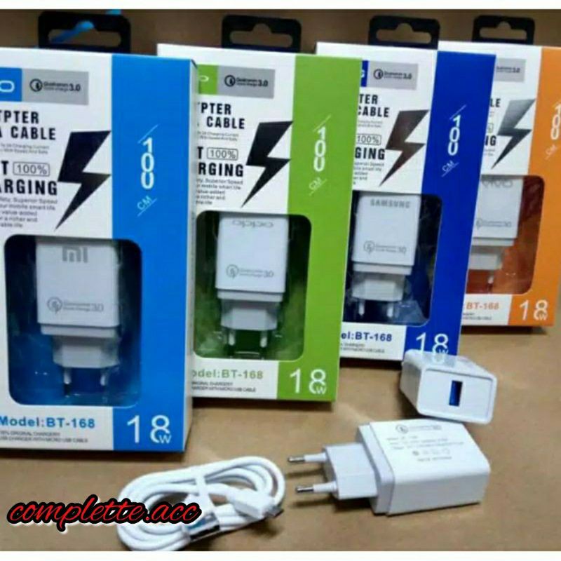 charger Branded BT 168 Qualcomm fast charging