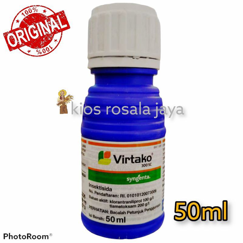 Insektisida VIRTAKO 300 SC ORI kemasan 50 ml