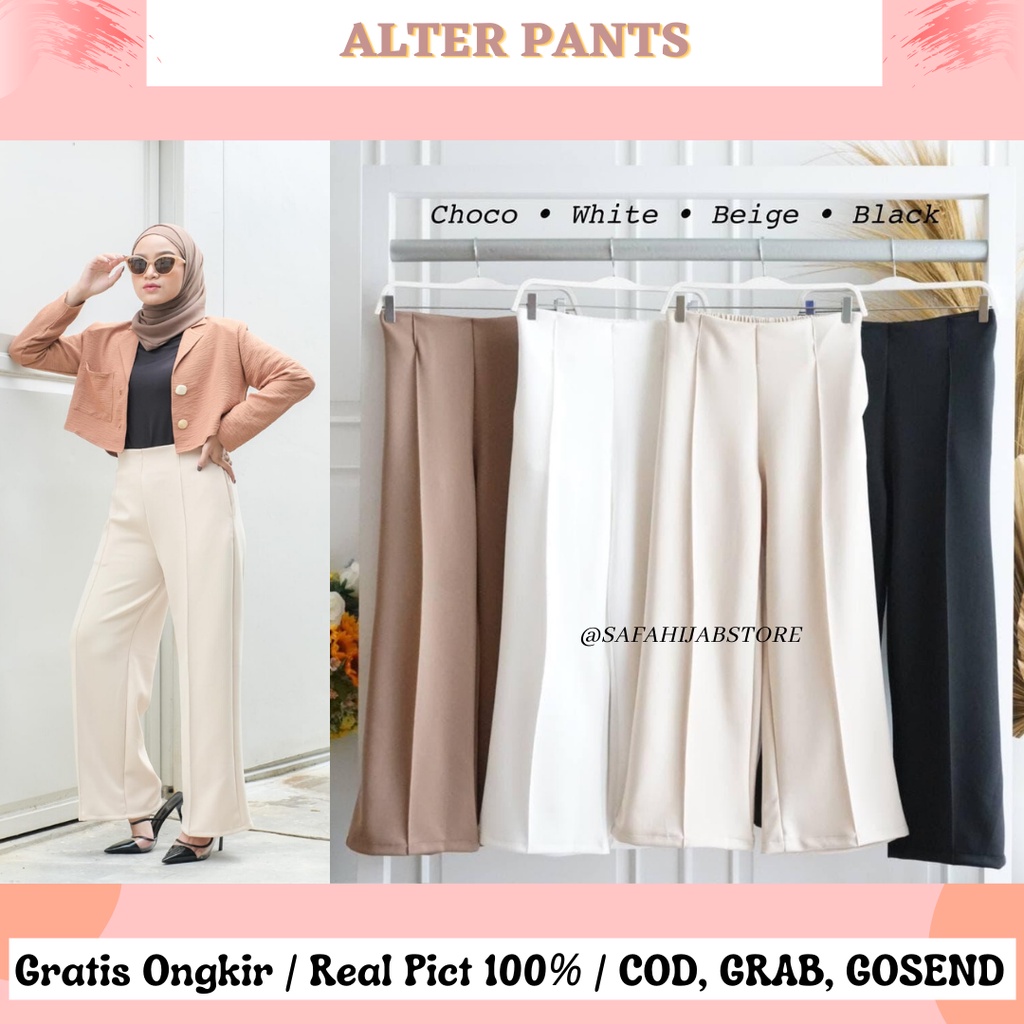 ALTER PANTS / CELANA SCUBA / CELANA WANITA