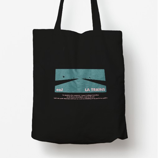 EAJ - LA TRAINS Totebag