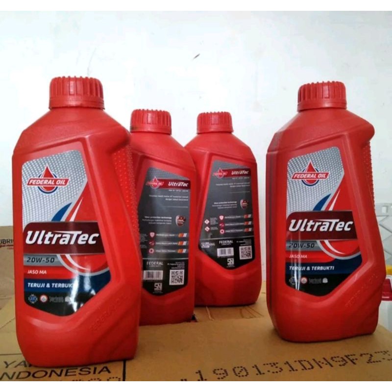 oil oli federal ultratec original 0.8 untuk grand supra fit supra 125 kharisma kirana