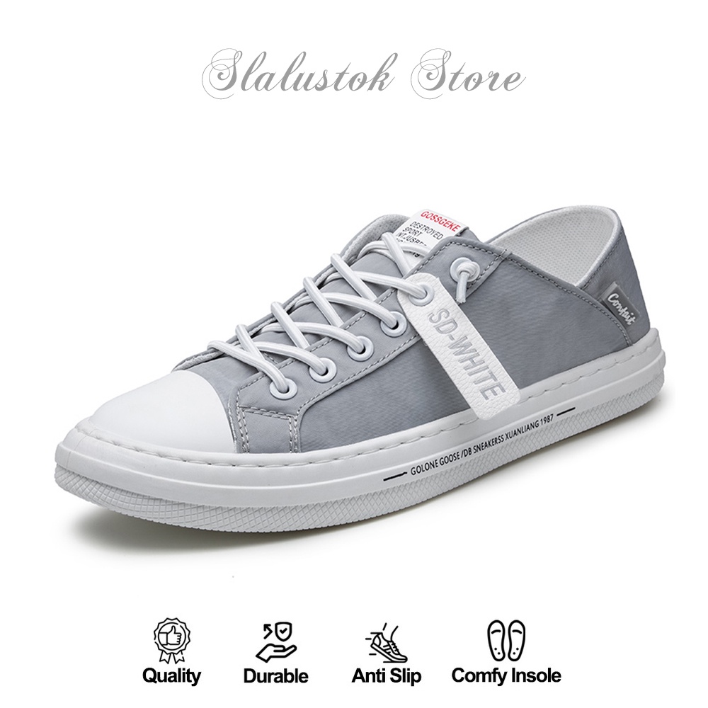 Sepatu Sneaker Pria Import - Sneaker OBSIDEE SD-17 BASIC LOW Cassual Shoes - Sepatu Kasual Santai