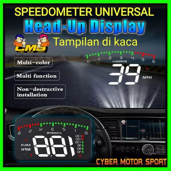 Jual SPEEDOMETER DIGITAL MOBIL OBD2. TACHOMETER RPM VOLT METER WATER