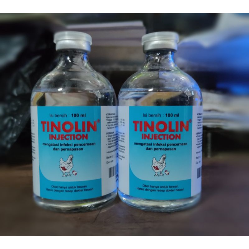 Obat hewan Tinolin inj 100ml