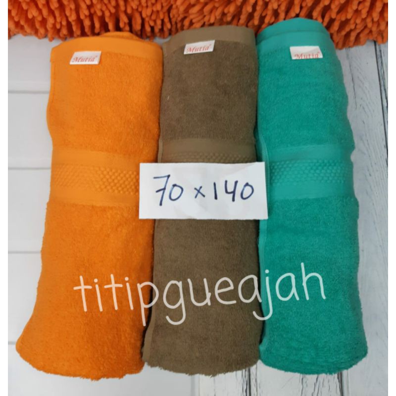 HANDUK MANDI MUTIA BAGUS DAN MENYERAP AIR UKURAN 70X140