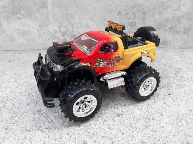 RC CAR JEEP MONSTER BATRE CAS - MAINAN REMOTE CONTROL MOBIL RADIO ANAK