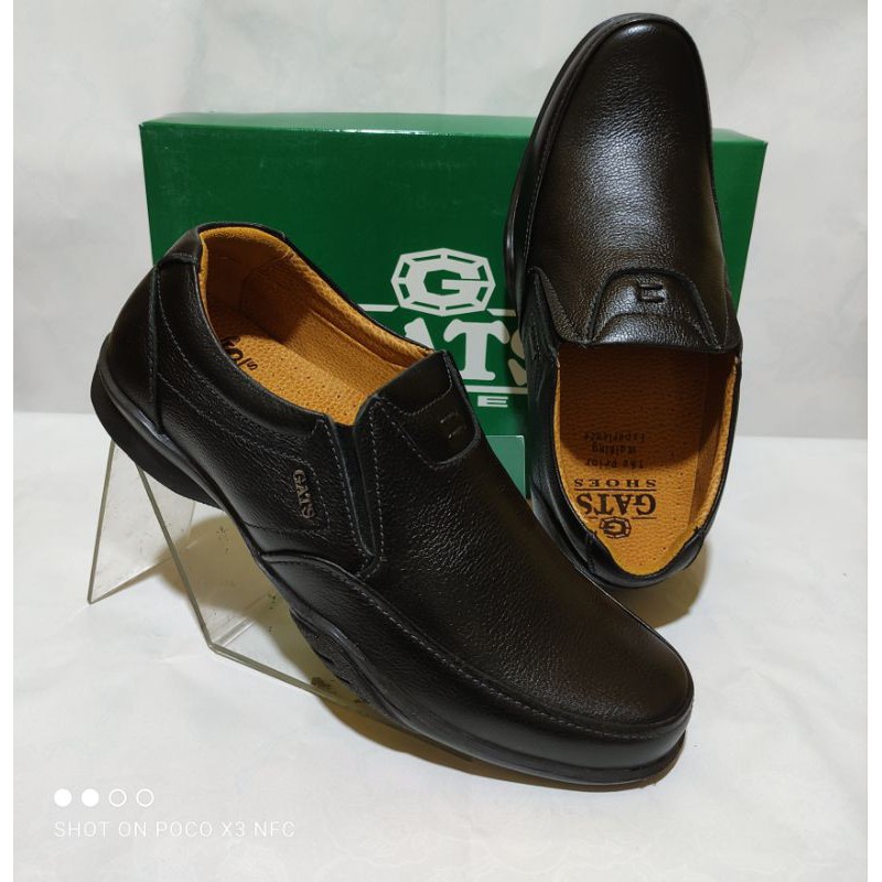 SEPATU KULIT GATS GI 7225 PANTOFEL PRIA ORIGINAL