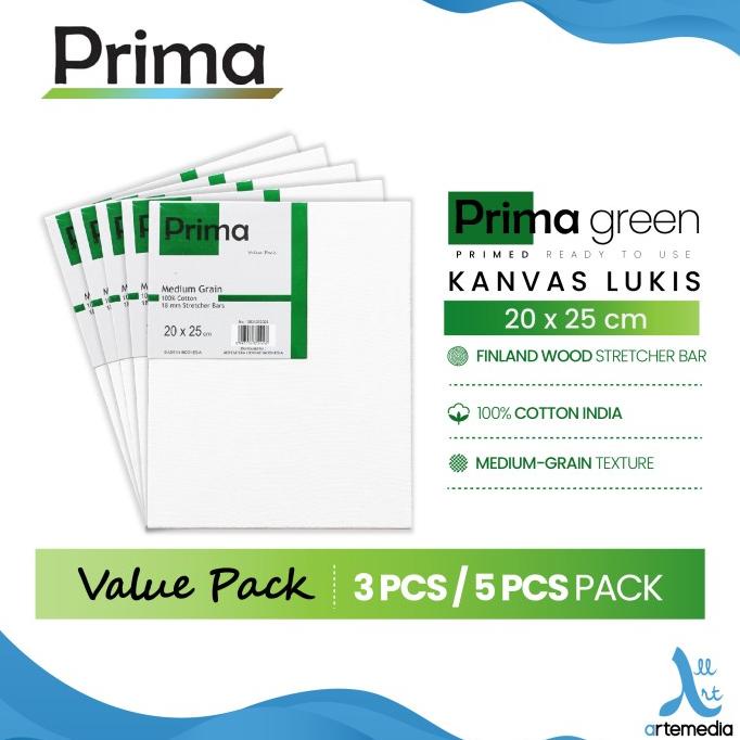 

Kanvas Lukis Prima Green 20X25Cm Value Set 3 Cotton Canvas