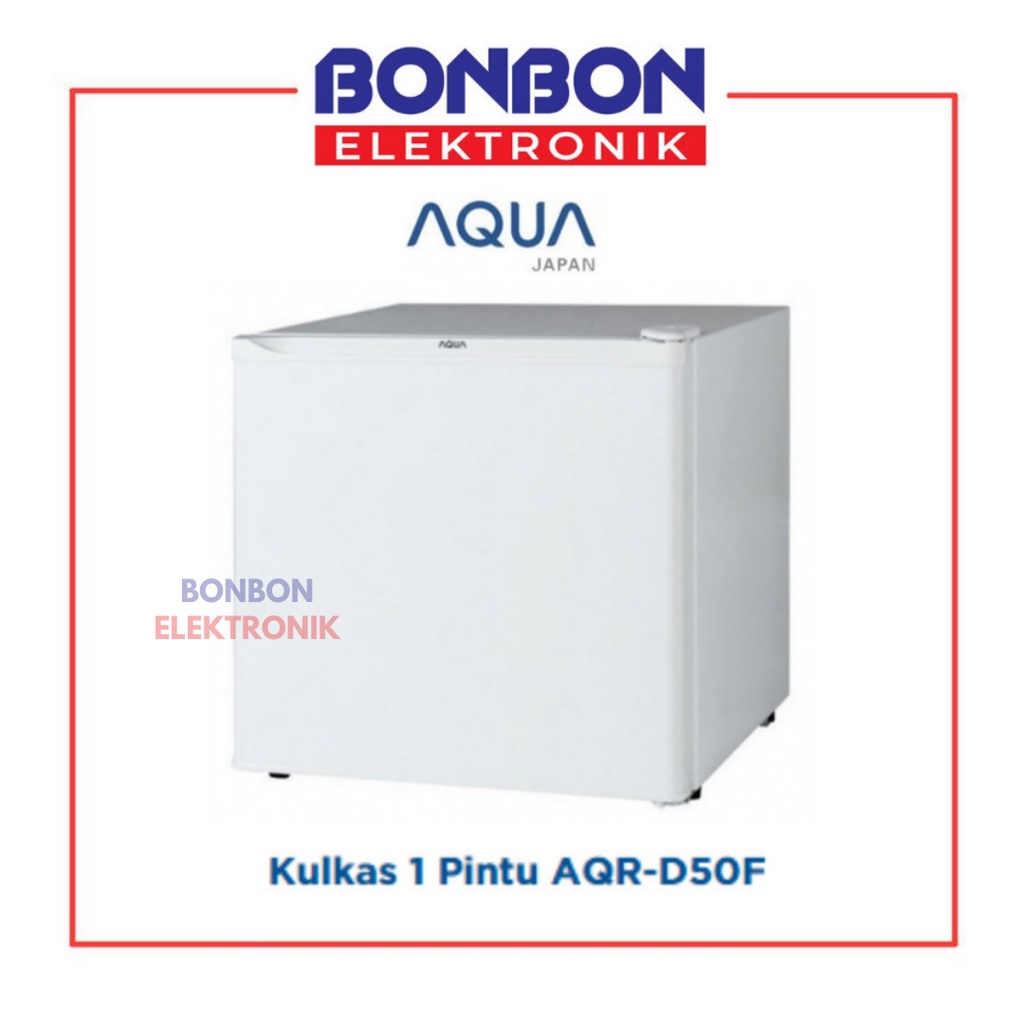 AQUA Kulkas Mini Bar Portable AQR-D50F S / W / AQRD 50 F