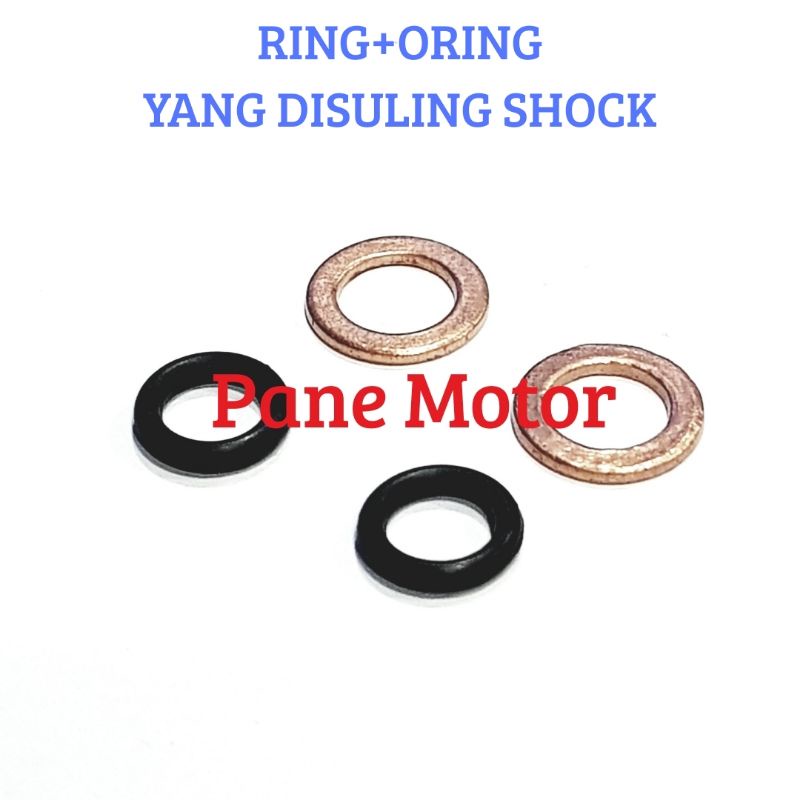 RING PLUS ORING SULING SHOCK SOK DEPAN BEAT VARIO LAMA CBS TEKNO SCOPY SPACY BEAT F1 SCOOPY F1 VARIO
