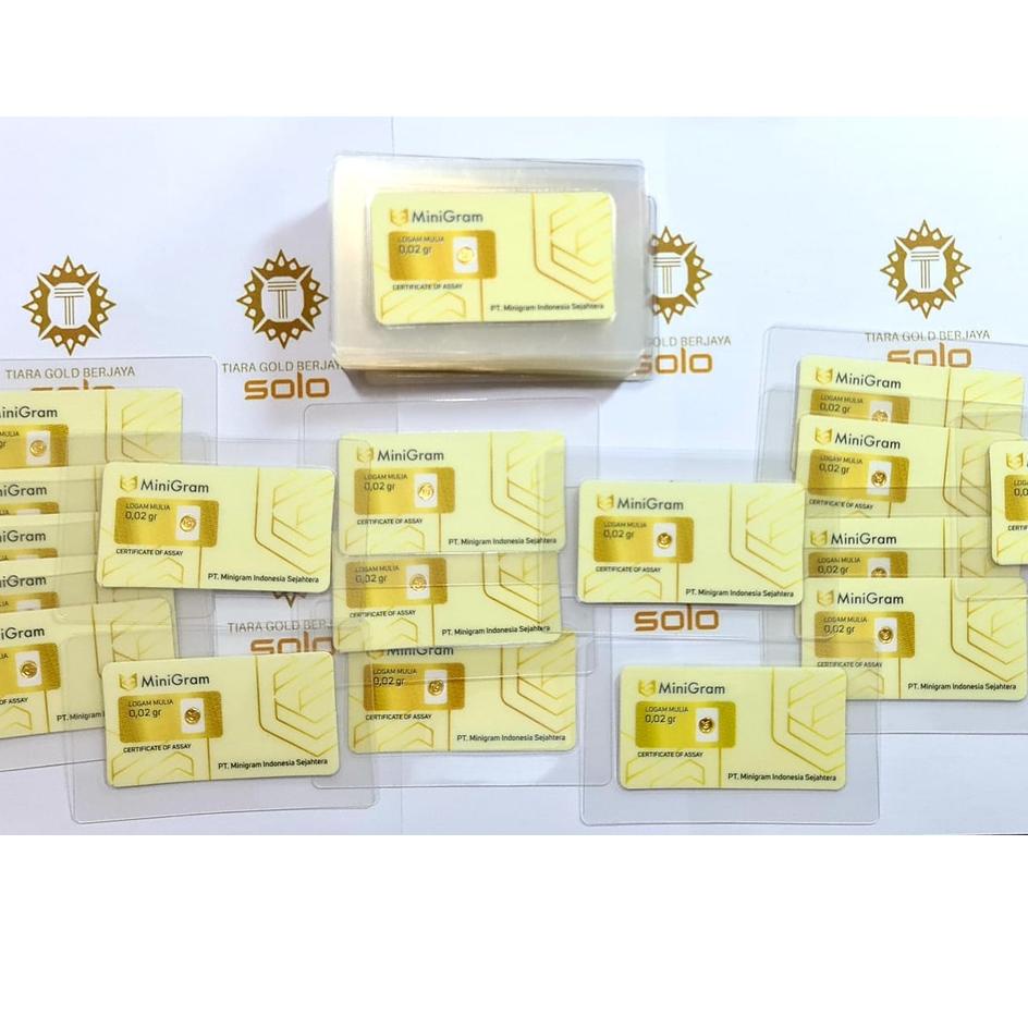 <BeB ✪> EMAS MINIGRAM 0,02 GRAM /Obral murah