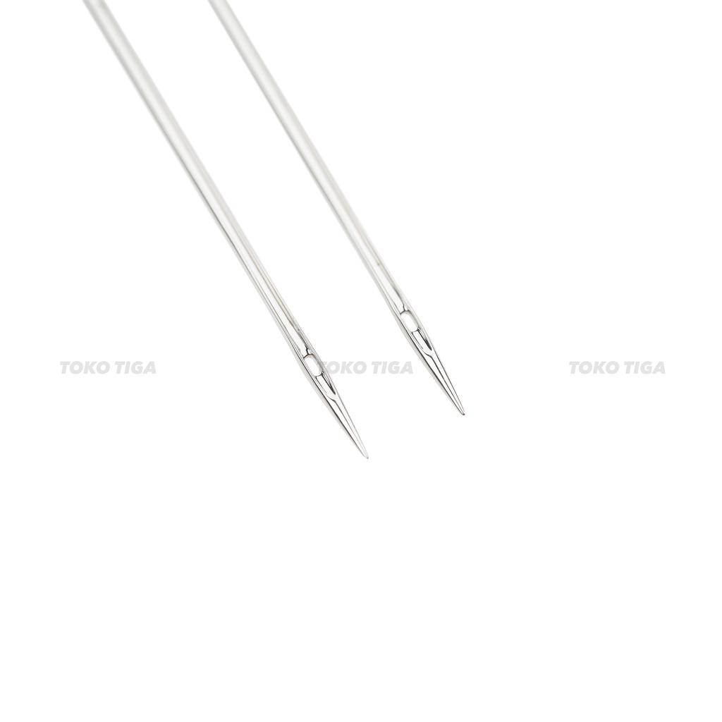 Organ Twin Stretch Needles - Jarum Kembar Bahan Melar Ukuran 75/4mm