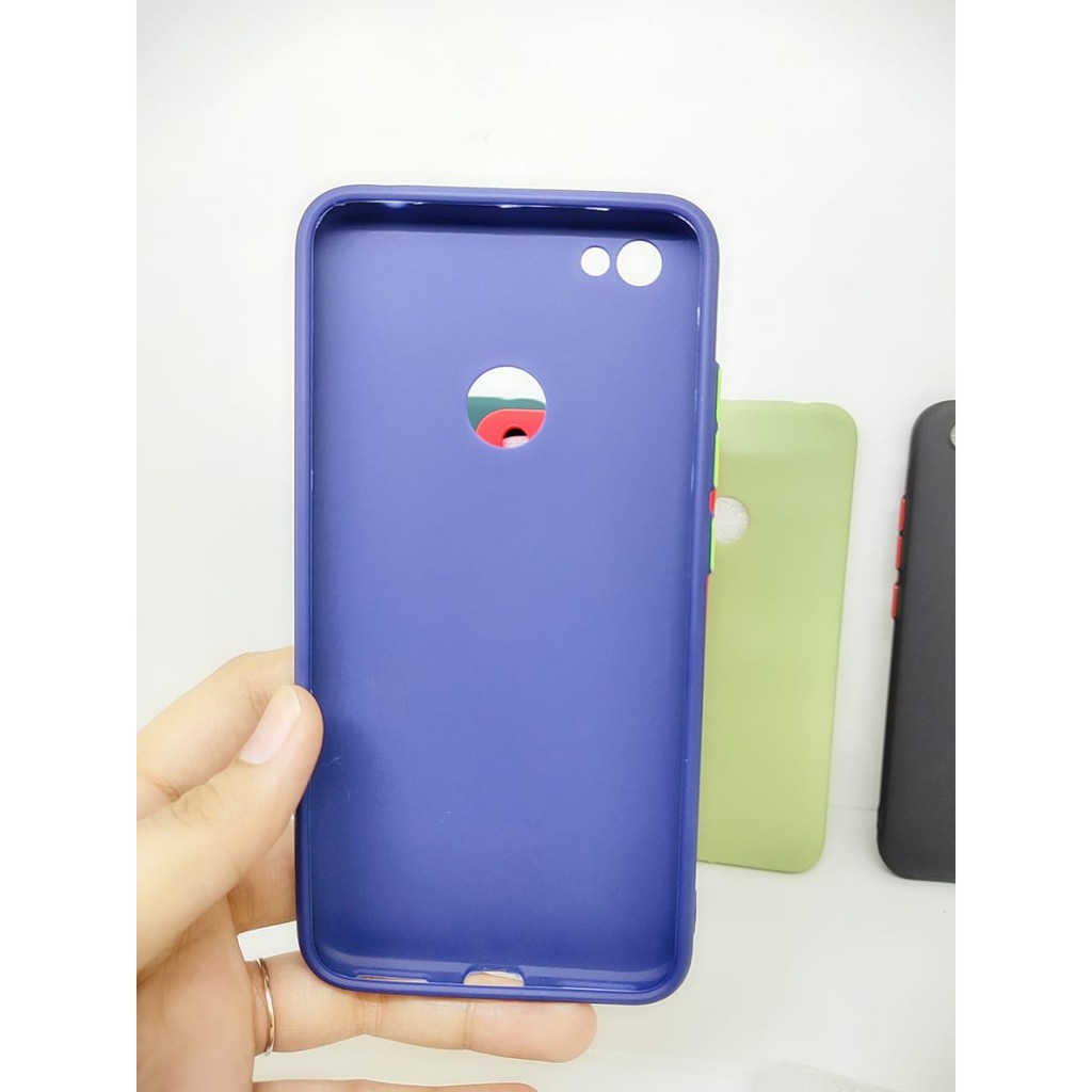 SMPC TPU Candy Redmi Note 5a Prime 5.5 inch SoftCase Macaron Protection Camera Tombol Warna