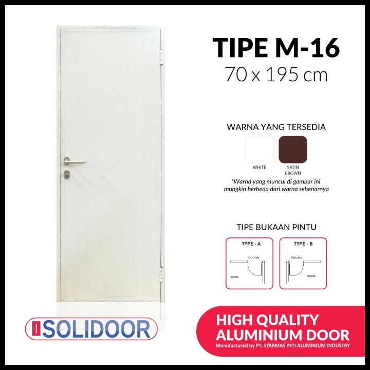 Pintu Aluminium Solidoor M-16