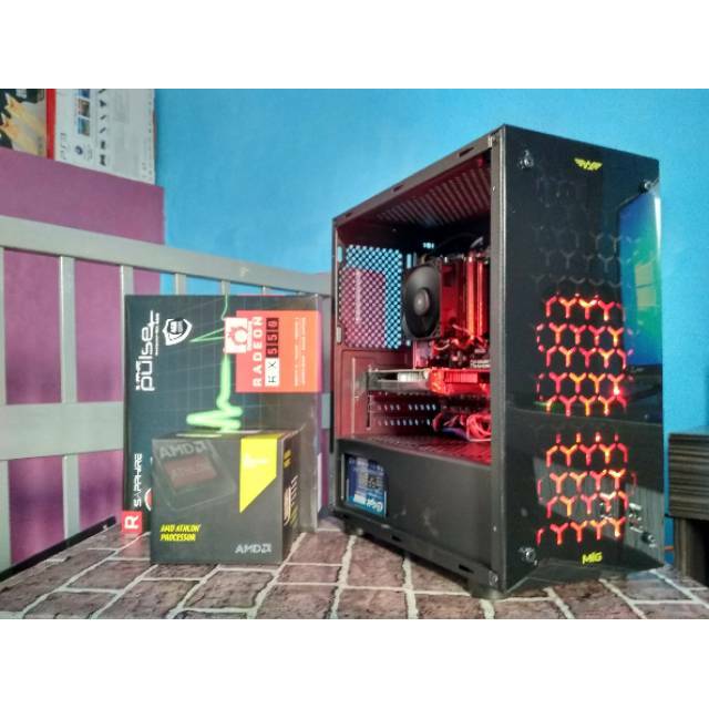 Godavari PC Gaming ATHLON X4 880K 4.0GH Feat Radeon RX Series