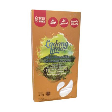 

LADANG LIMA ALL PURPOSE CASSAVA FLOUR 1 KG