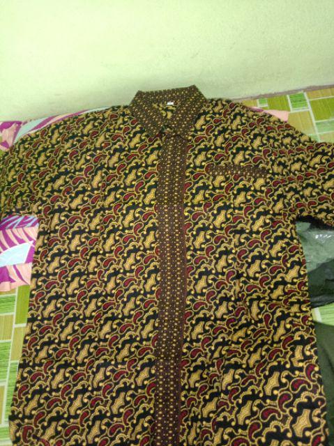 Baju Batik Pria Gus Azmi Syubbanul Muslimin Batik Katun Halus Hadroh Azzahir Hilwa