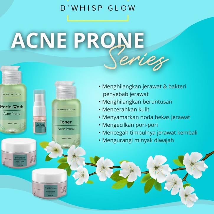 ⇀ Terlaris Eleora Dwhisp Glow All Paket (Glow luminous/Acne prone/Pure glow/Glam glow) TB ♟