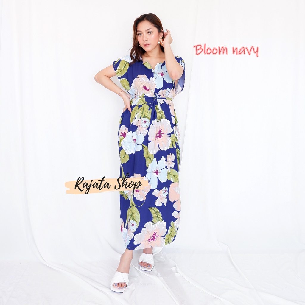 DASTER BALI BUSUI SEMATA KAKI-DTL BLOOM NAVY