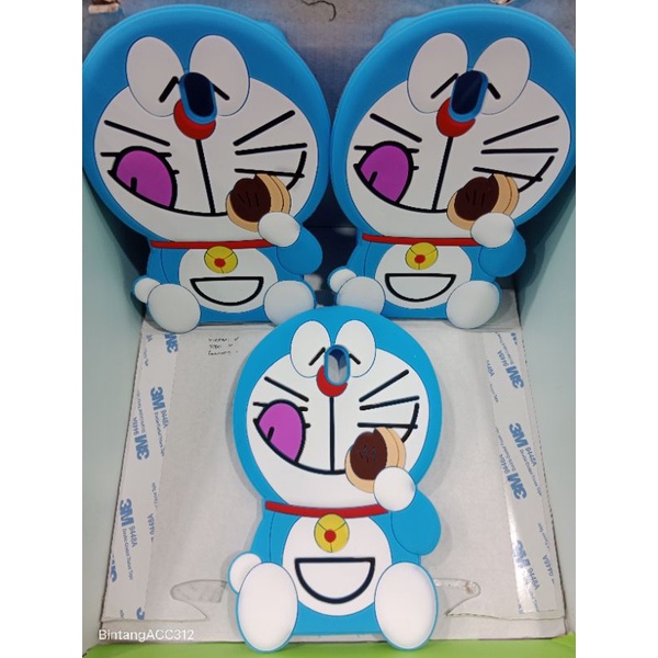 SLICON CASE BONEKA DORAEMON 3D