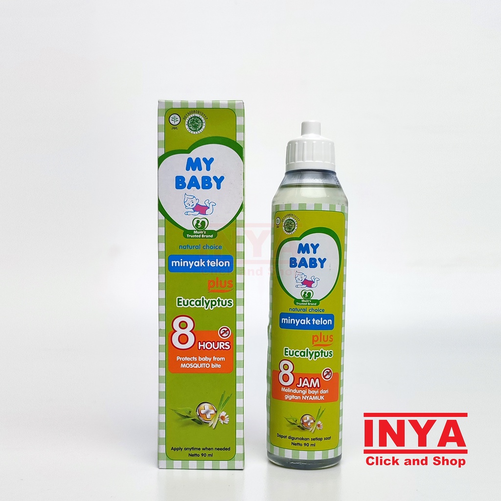 MY BABY MINYAK TELON PLUS EUCALYPTUS 90ml - Baby &amp; Kids