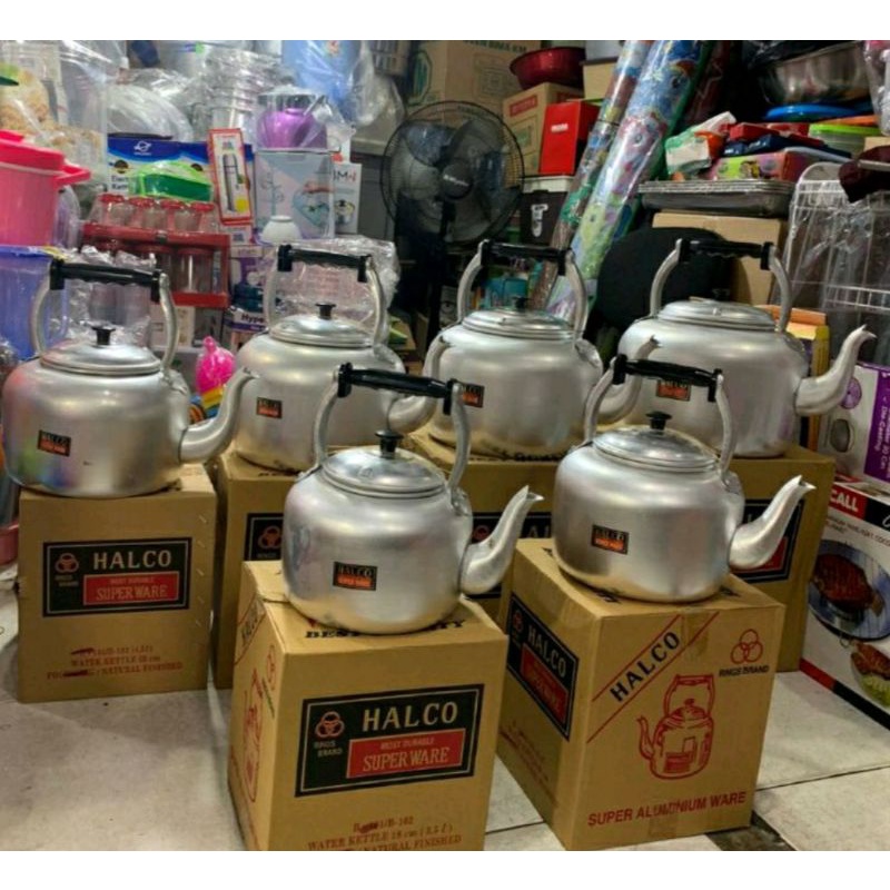 TEKO HALCO CERET HALCO KETEL HALCO TEKO ALUMUNIUM CERET ALUMUNIUM KETEL ALUMUNIUM 20CM