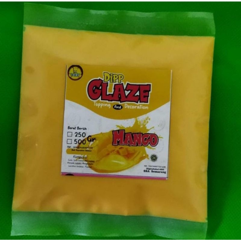 

200 gr glaze untuk toping hiasan donat