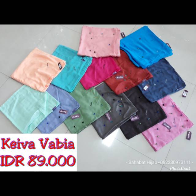 Elzatta- Segi Empat Polos Keiva Vabia