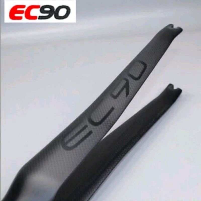 EC90 Fork Carbon 700C Roadbike Fork Rigid Carbon Sepeda Road bike