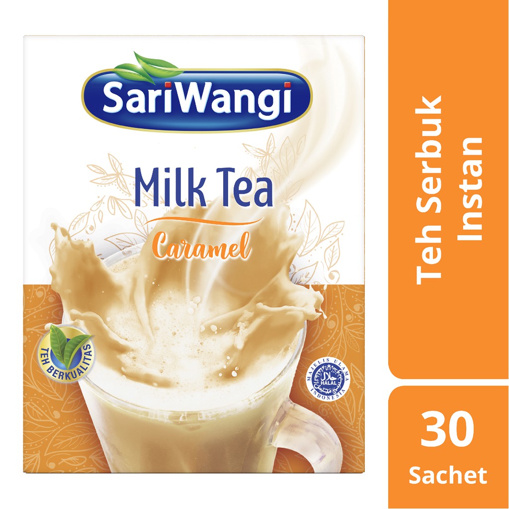 Sariwangi Milk Tea Caramel 23G X 30 Shopee Indonesia