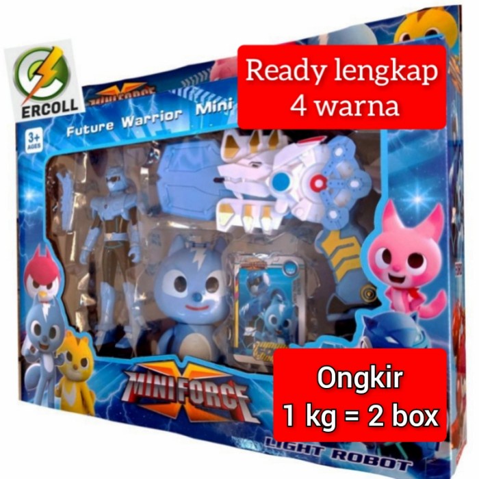 Mainan Robot Mini Force 1 Set