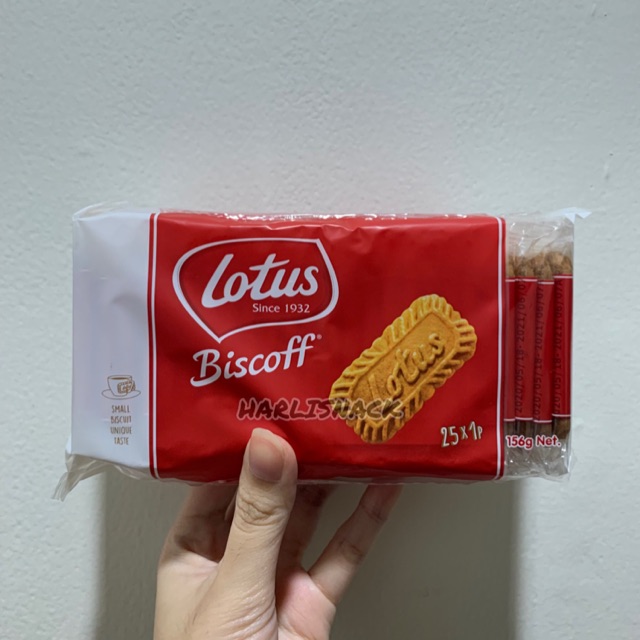 

Lotus Biscoff Biscuit Karamel Caramelised Biscuits 156gr isi 25